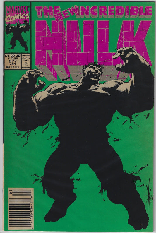 Comic Book: Incredible Hulk, The #377 (Newsstand)