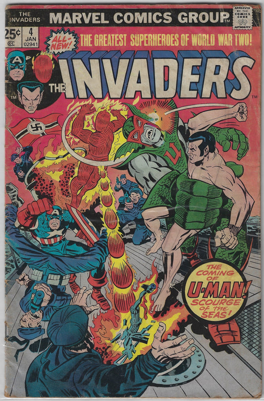 Comic Book: Invaders, The #4