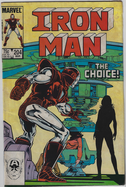 Comic Book: Iron Man #204