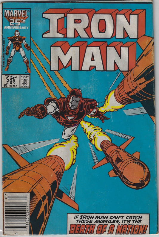 Comic Book: Iron Man #208