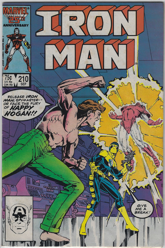 Comic Book: Iron Man #210