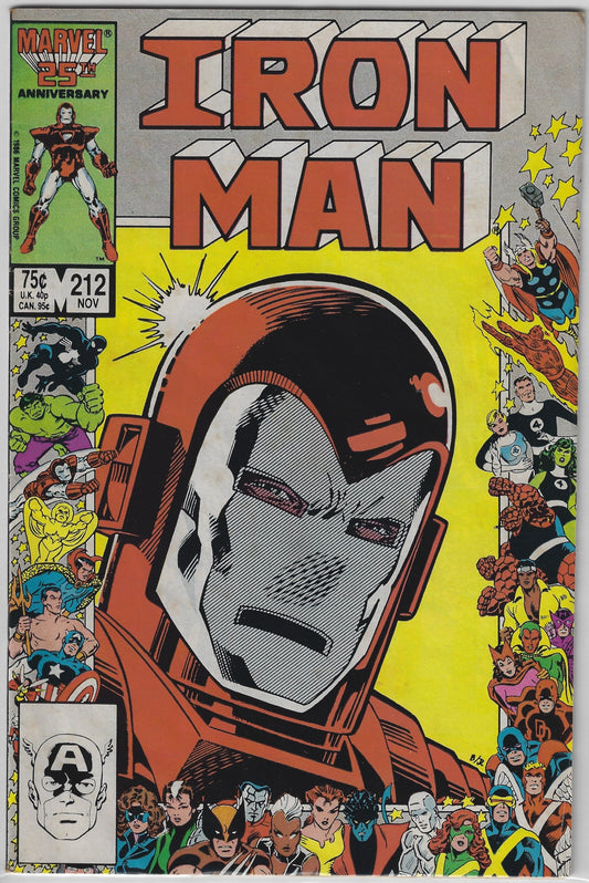 Comic Book: Iron Man #212