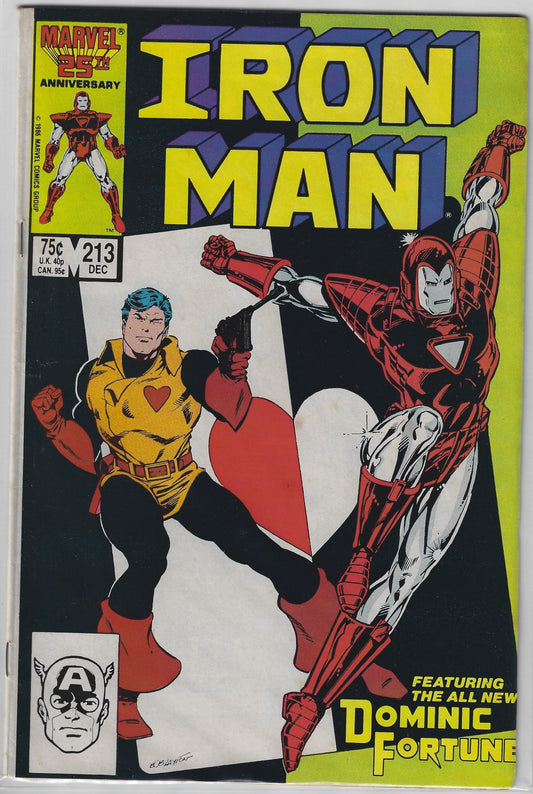 Comic Book: Iron Man #213