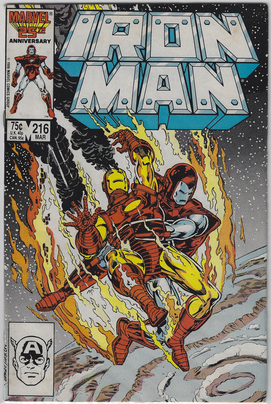 Comic Book: Iron Man #216