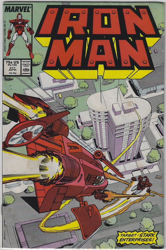 Comic Book: Iron Man #217