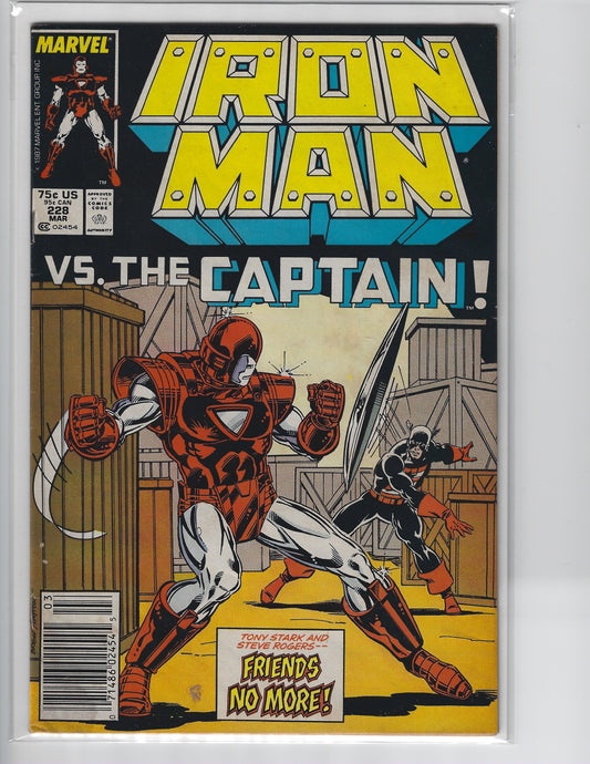 Comic Book: Iron Man #228 (Newsstand)