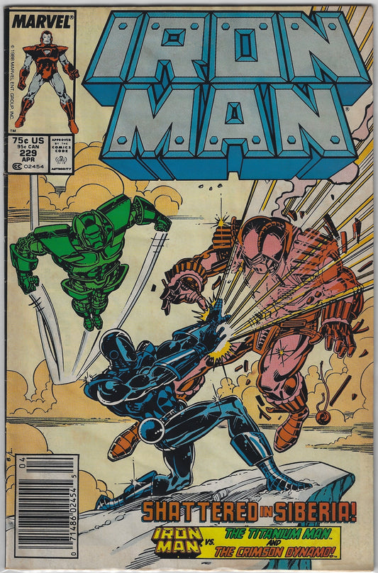 Comic Book: Iron Man #229 (Newsstand)