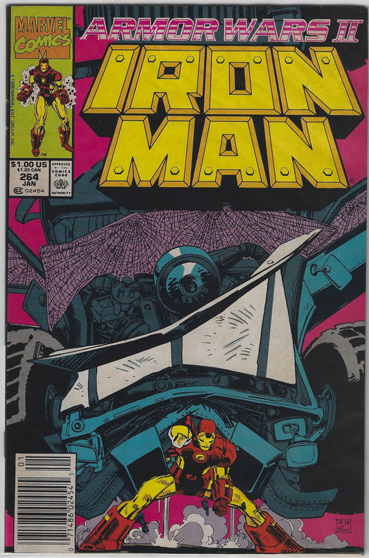 Comic Book: Iron Man #264 (Newsstand)