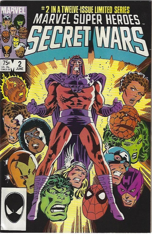 Comic Book: Marvel Super Heroes Secret Wars (series) *