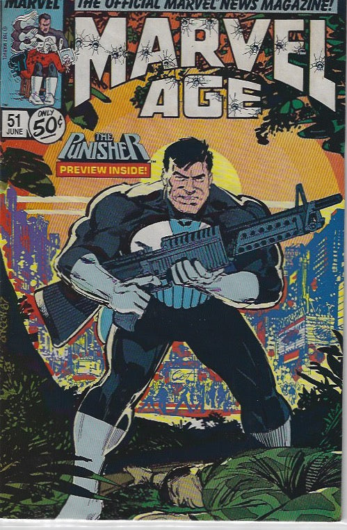 Comic Book: Marvel Age #51 52 54 55 56 58