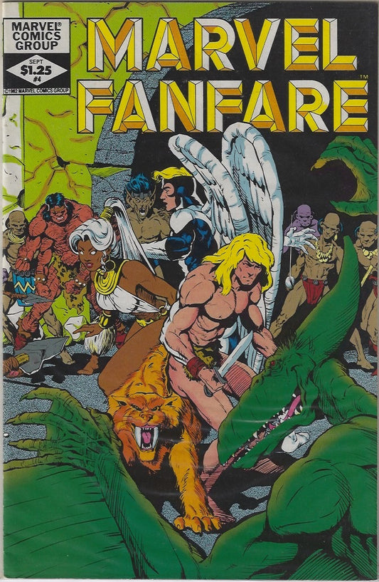 Comic Book: Marvel Fanfare #4 *