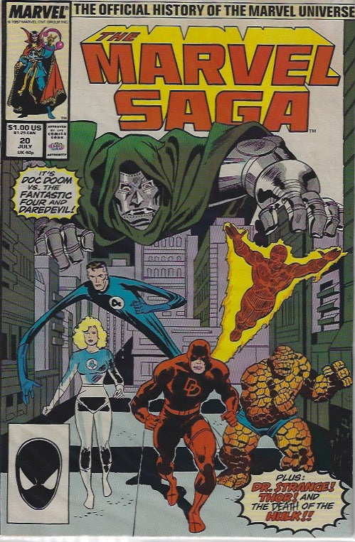 Comic Book: Marvel Saga, The #20 21 22 23 24 25