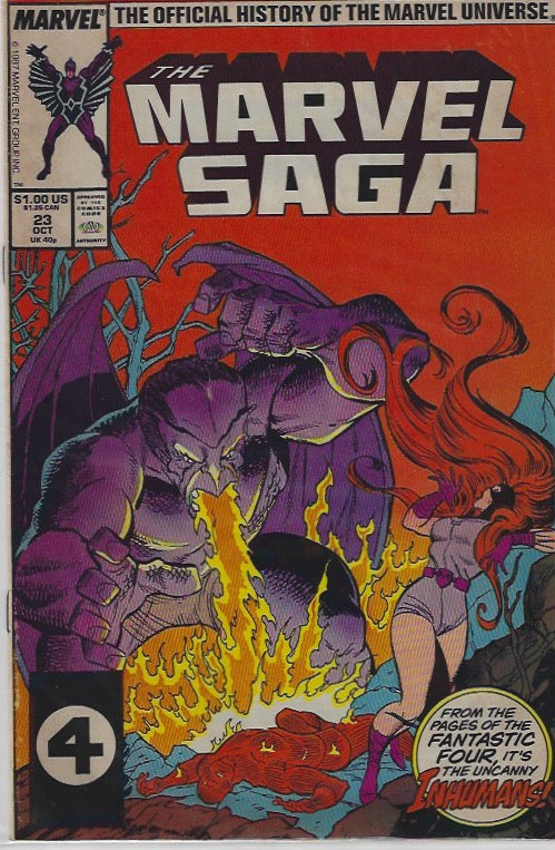 Comic Book: Marvel Saga, The #20 21 22 23 24 25