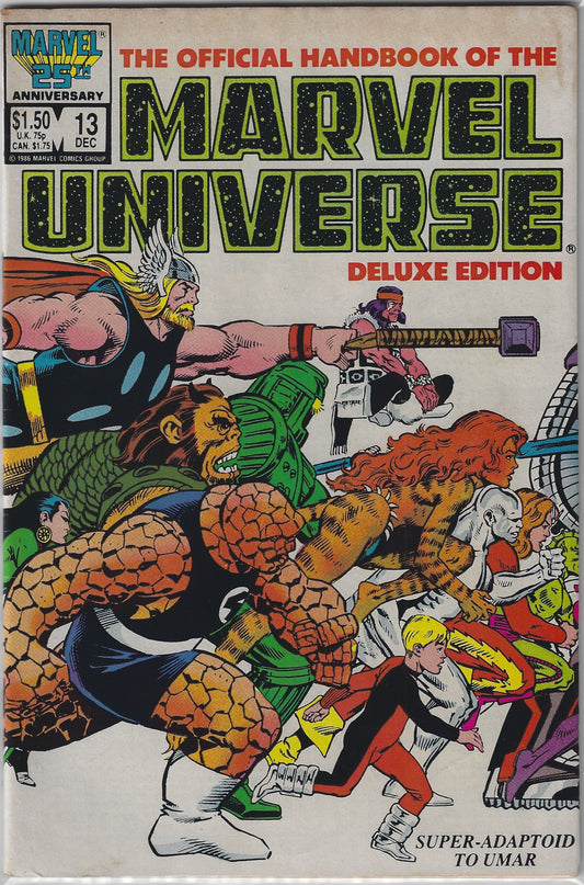 Comic Book: Official Handbook of The Marvel Universe #13