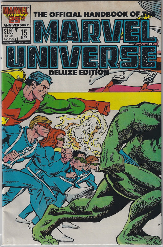 Comic Book: Official Handbook of The Marvel Universe #15