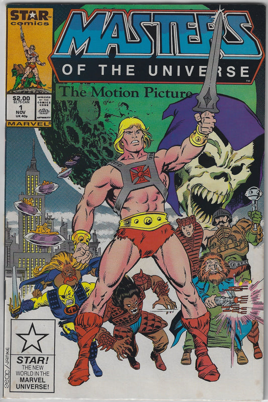 Comic Book: Masters of the Universe The Motion Picture #1