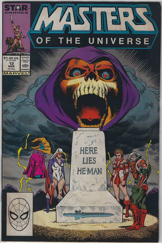 Comic Book: Masters of the Universe #12