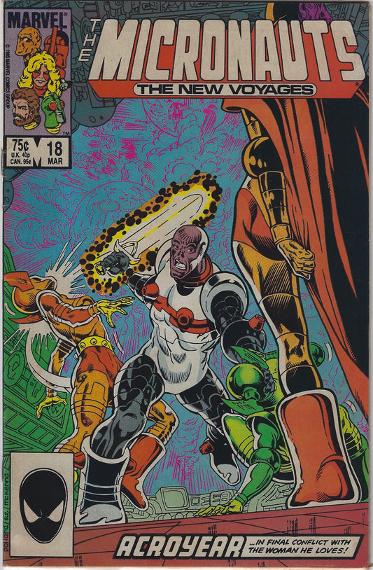 Comic Book: Micronauts, The #18