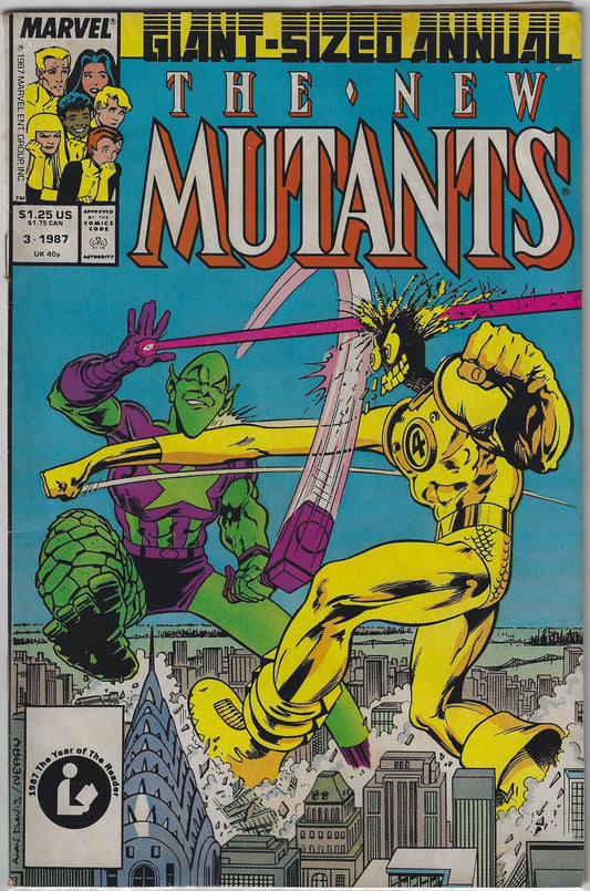 Comic Book: New Mutants Annual, The #3