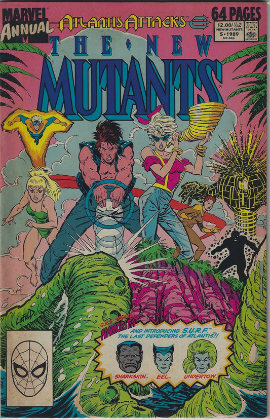 Comic Book: New Mutants Annual, The #5