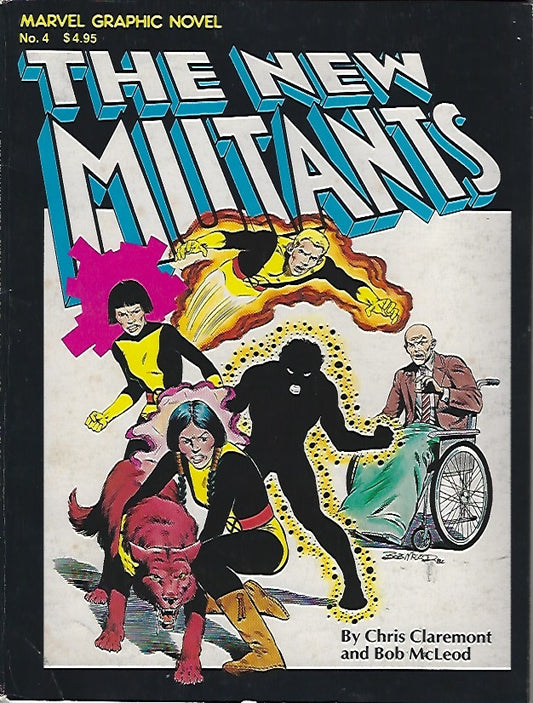 Comic Book: Marvel Graphic Novel No. 4; The New Mutants *