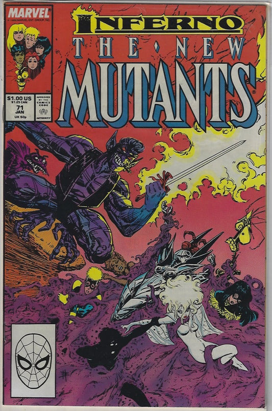 Comic Book: New Mutants, The #71 72 73 74 75 76 77 78 79 #80 *