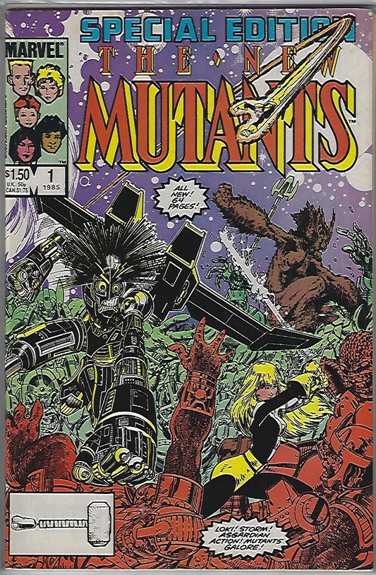 Comic Book: New Mutants, The - Special Edition #1 *