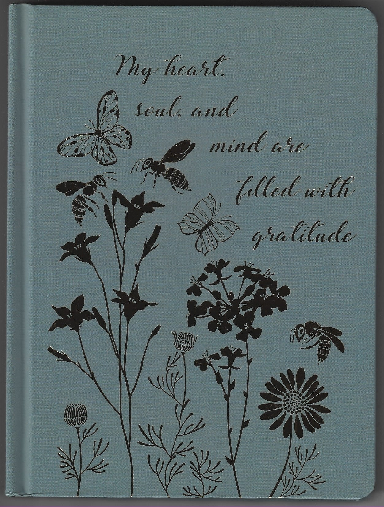 Notebook/Journal: Butterflies and Flowers