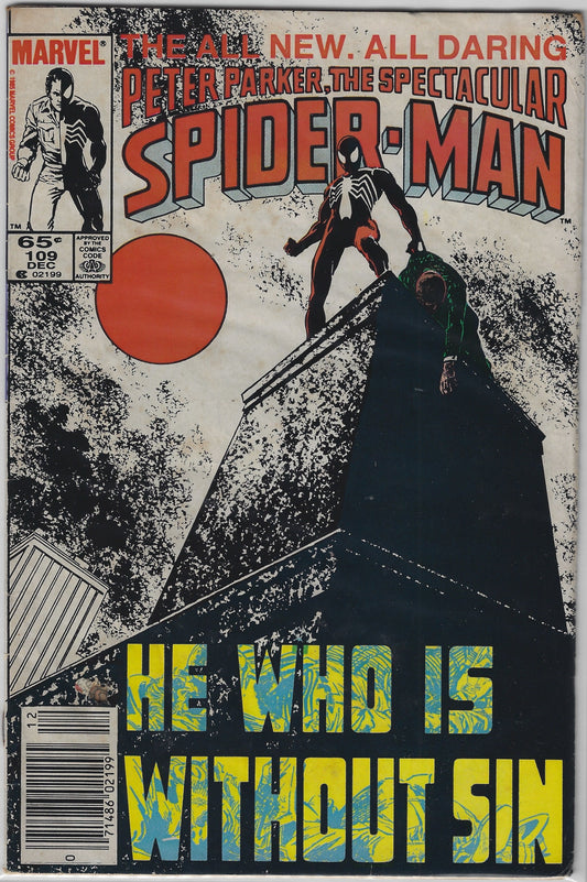 Comic Book: Peter Parker, The Spectacular Spider-Man #109 (Newsstand)