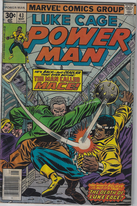 Comic Book: Power Man #43 (Newsstand)