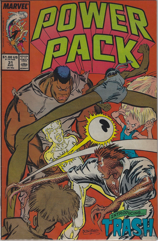 Comic Book: Power Pack #31