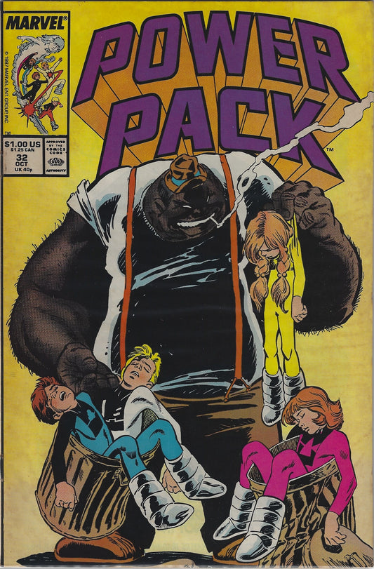 Comic Book: Power Pack #32