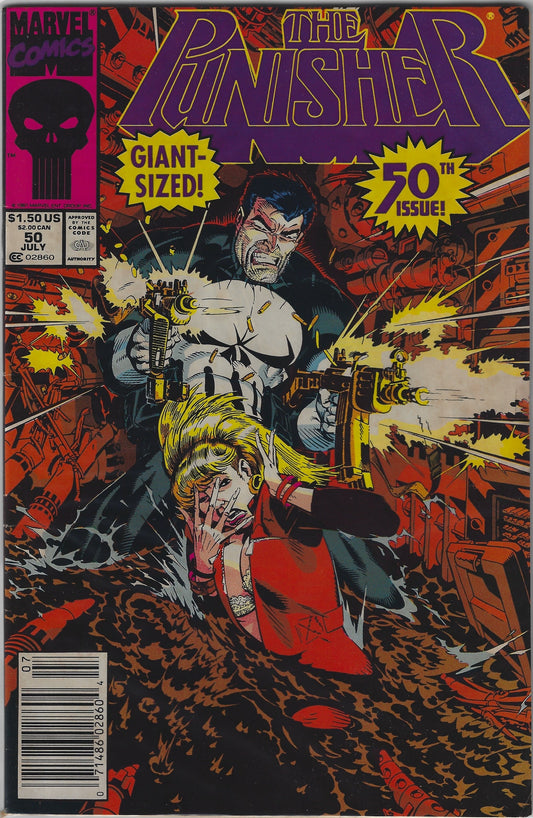 Comic Book: Punisher, The #50 (Newsstand)