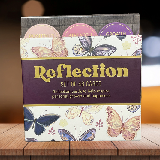 Reflection Cards, Butterflies: Positivity Strength Growth