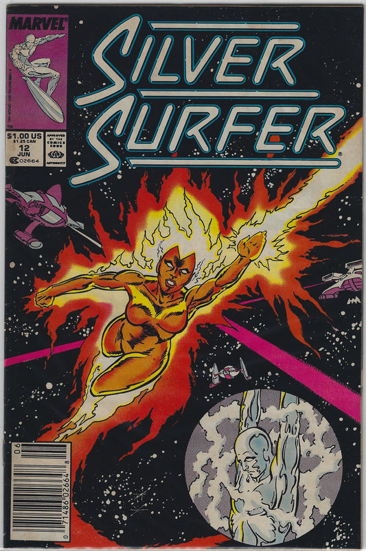 Comic Book: Silver Surfer #12 (Newsstand)