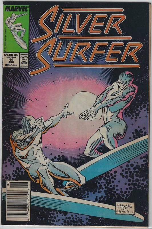 Comic Book: Silver Surfer #14 (Newsstand)