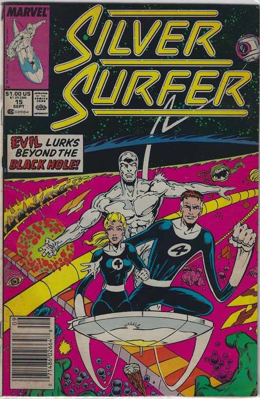 Comic Book: Silver Surfer #15 (Newsstand)