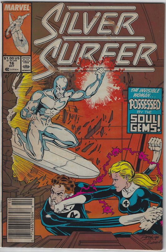 Comic Book: Silver Surfer #16 (Newsstand)