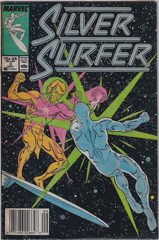 Comic Book: Silver Surfer #3 (Newsstand)