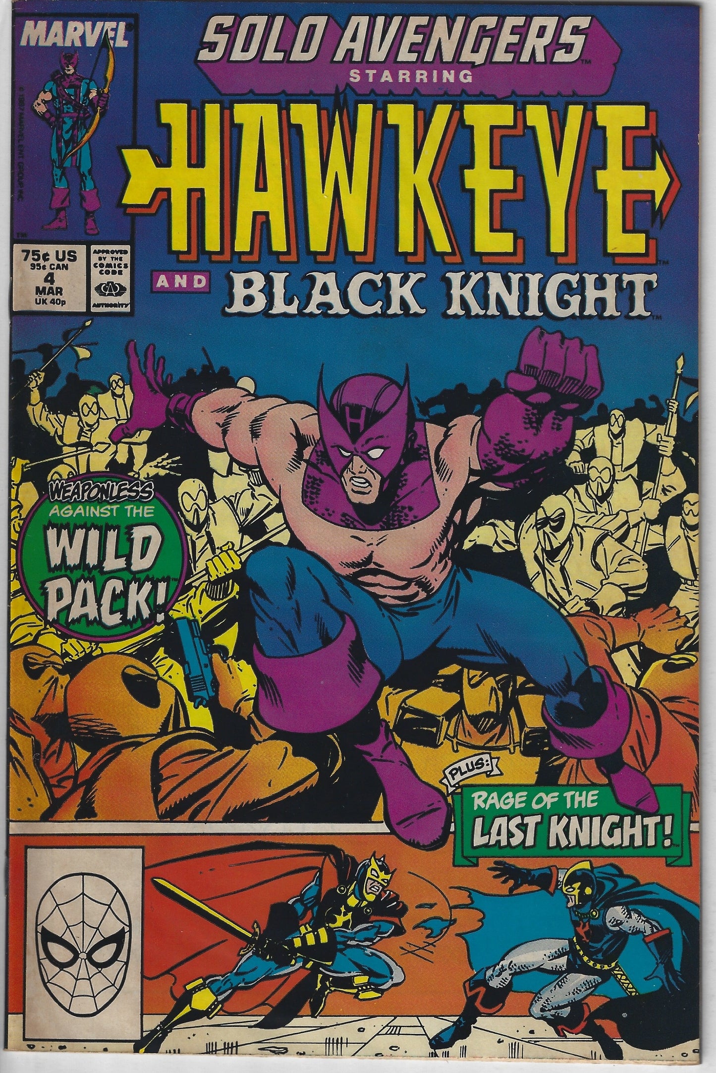 Comic Book: Solo Avengers Hawkeye #4