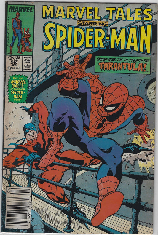 Comic Book: Marvel Tales, The #210 (Newsstand)