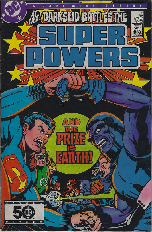 Comic Book: Super Powers #6