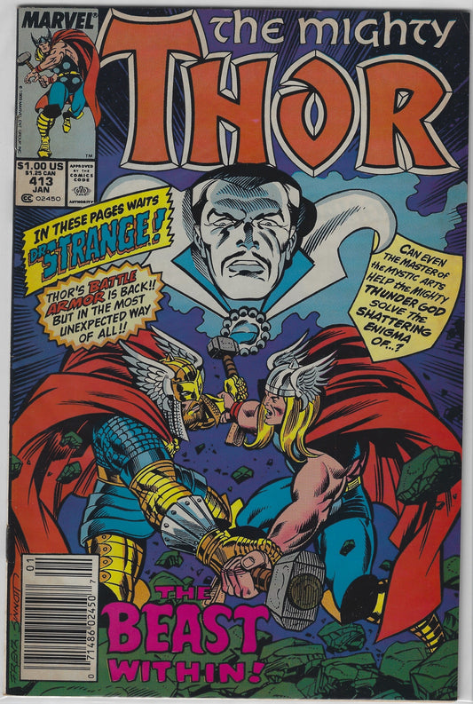 Comic Book: Mighty Thor, The #413 (Newsstand)