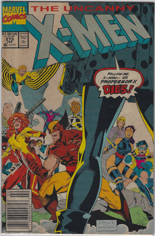 Comic Book: Uncanny X-Men, The #273 (Newsstand)