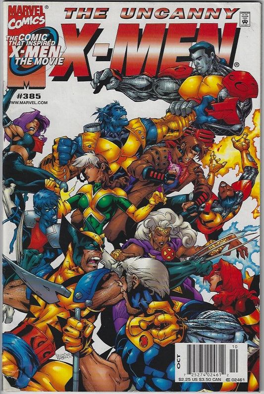 Comic Book: Uncanny X-Men, The #385 (Newsstand) *