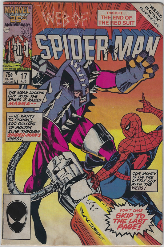 Comic Book: Web of Spider-Man #17