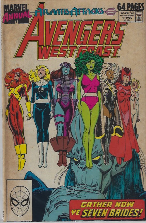 Comic Book: West Coast Avengers Annual, The #4