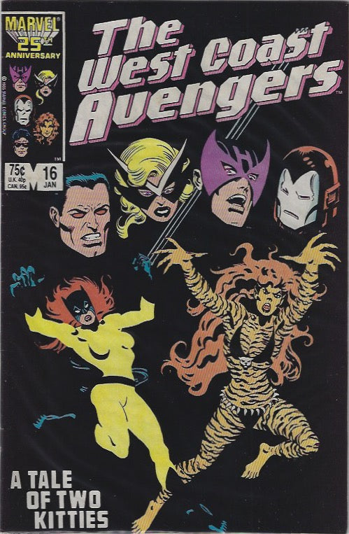 Comic Book: West Coast Avengers, The #16