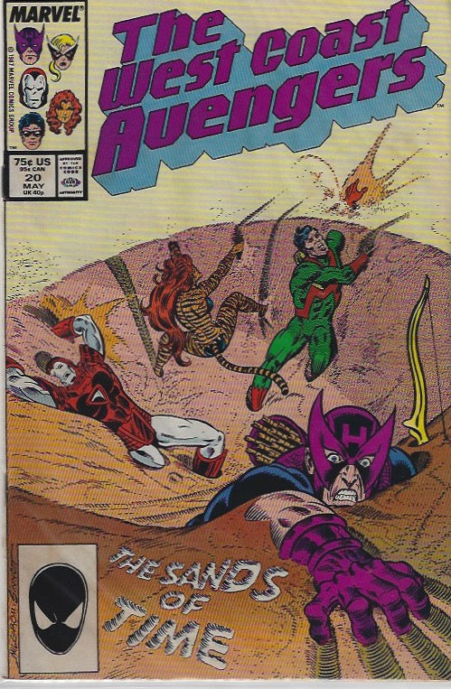 Comic Book: West Coast Avengers, The #20