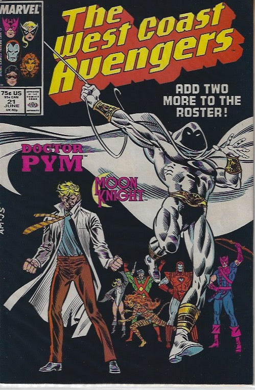 Comic Book: West Coast Avengers, The #21